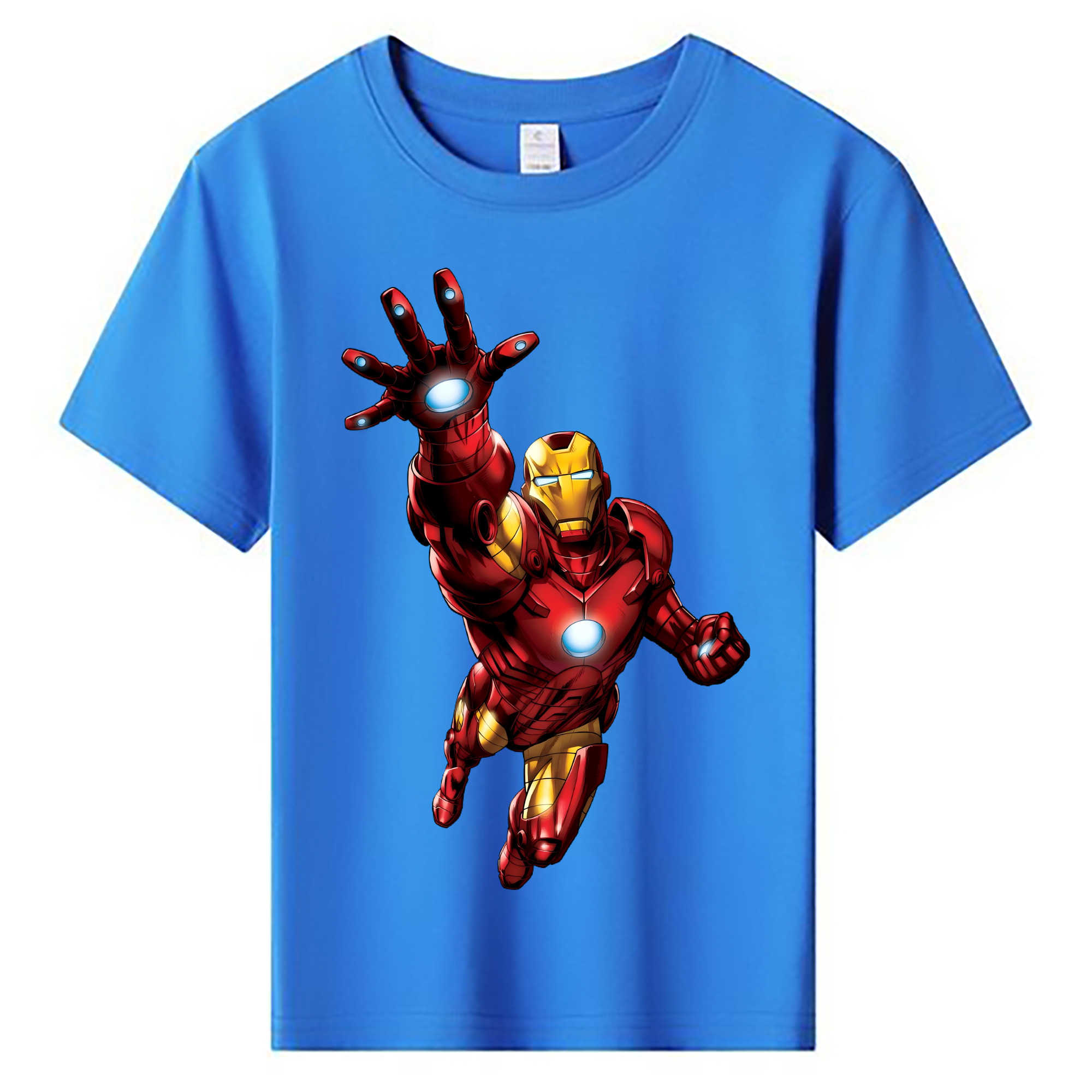 （画像用） アベンジャーズ The Avengers 綿100％キッズTシャツ（フロントプリント）